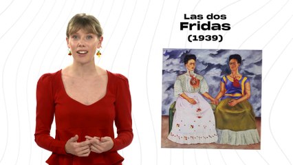 Color Historias de Artistas. Frida Kahlo.