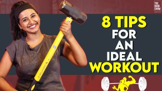 8 Tips For an Ideal Workout _ The Book Show ft. RJ Ananthi _ Book Review