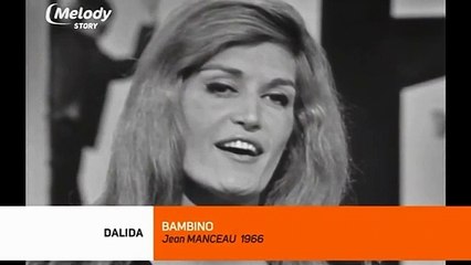 Dalida chante "Bambino" en live en 1966