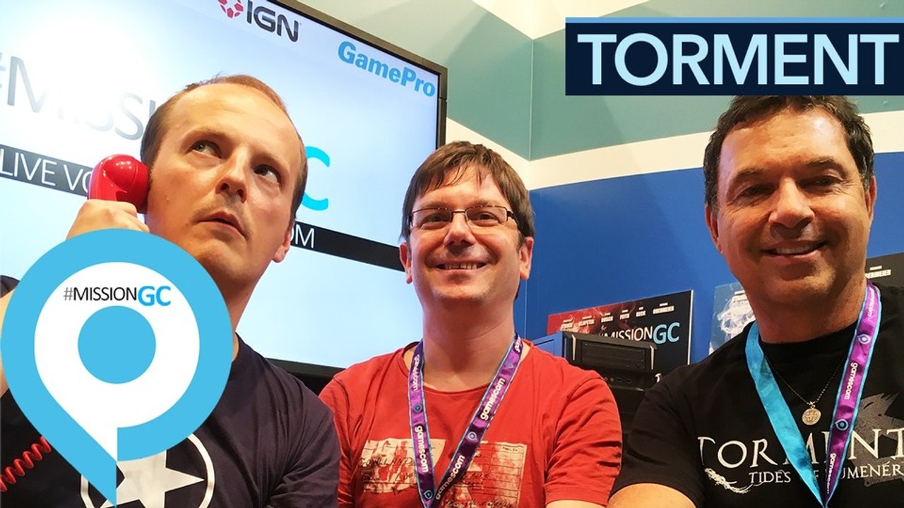 Torment: Tides of Numenera - Entwicklerlegende Brian Fargo bei #MissionGC
