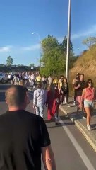 Colas de dos kilómetros para acceder al concierto de Marc Anthony en el Ifema de Madrid