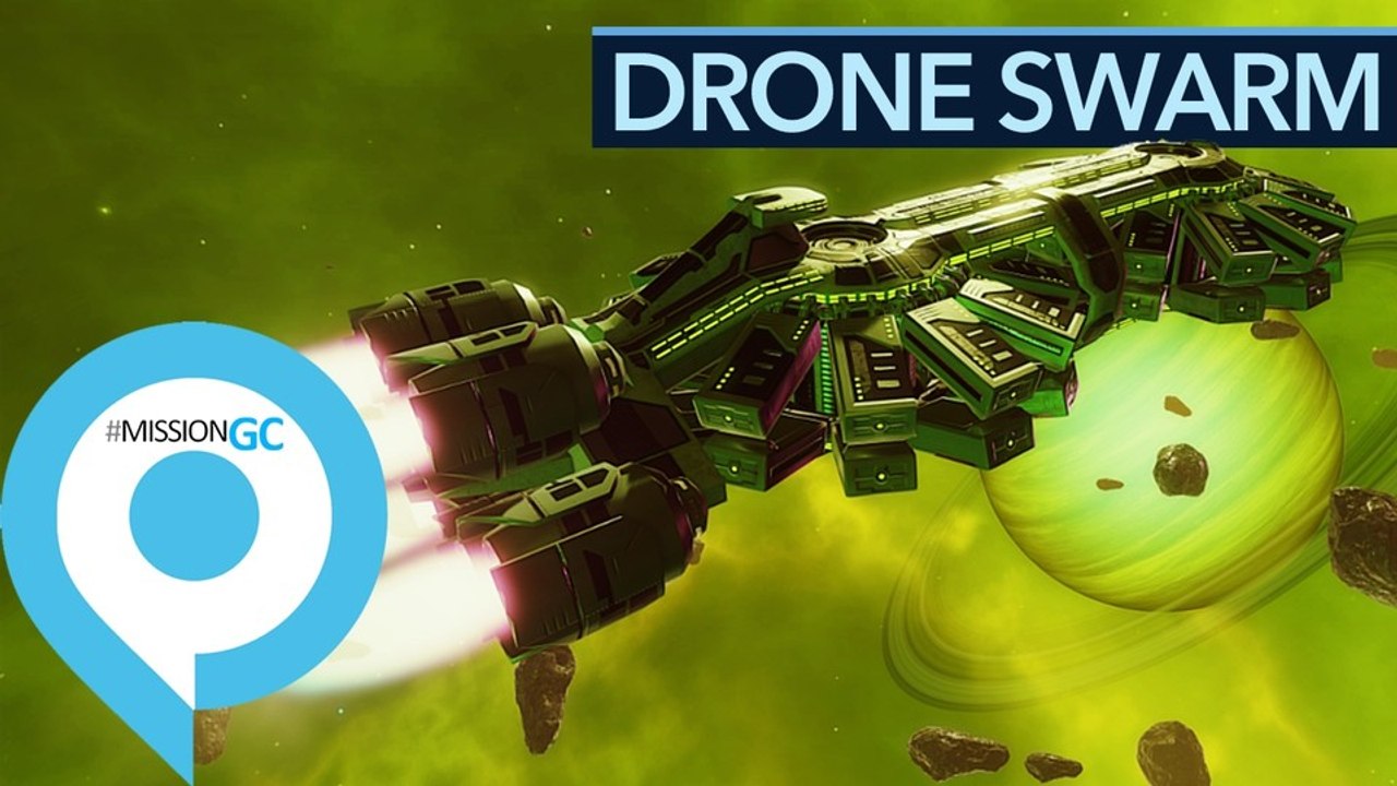 Drone Swarm im Gamescom-Studio - Das Schwarm-Strategiespiel im Detail