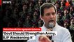 "PM Modi Will Have to Withdraw Agnipath Scheme": Rahul Gandhi