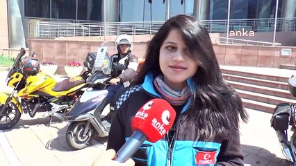 Motokuryelerden akaryakıt protestosu: "Benzin alabilirsek eve ekmek götüreceğiz”