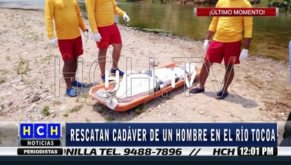 ¡MANIATADO Y ESTRANGULADO! Rescatan cadáver de un joven en el río Tocoa
