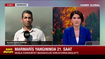 Rüzgar şiddetini arttırdı: Marmaris yangınında 21.saat, son durum ne?