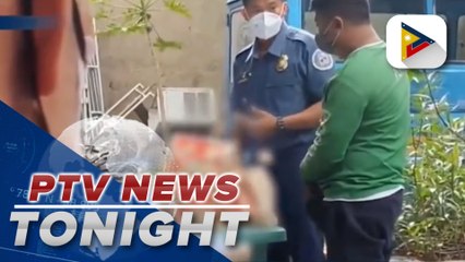Video shows food delivery rider falling victim to fake booking in Pasig