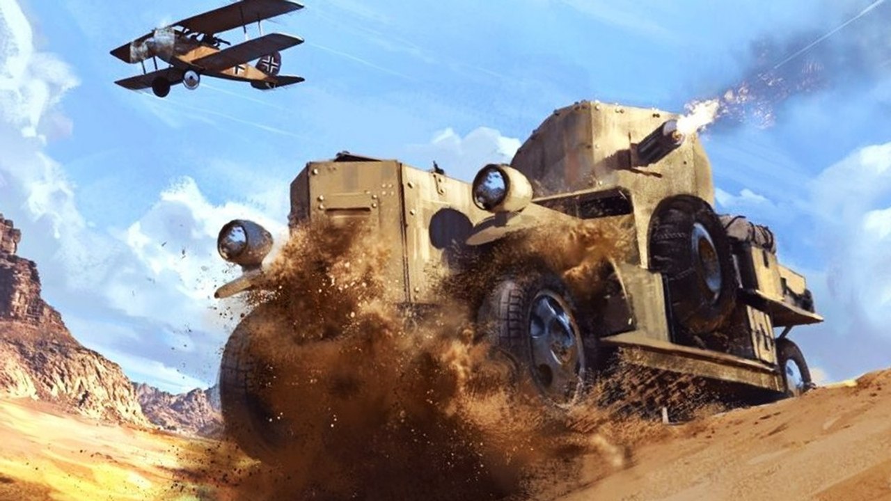 Battlefield 1 - Trailer: Das sind die Fahrzeuge in Battlefield 1