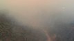 (DRONE) - Marmaris'teki orman yangınına havadan ve karadan müdahale devam ediyor