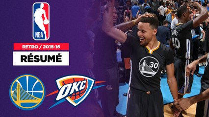 Résumé Rétro : 46 pts, un record de 3-pts et le game winner – le jour où Curry a écœuré le Thunder