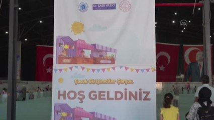 Tuzla'da "Çocuk Girişimciler Çarşısı" açıldı