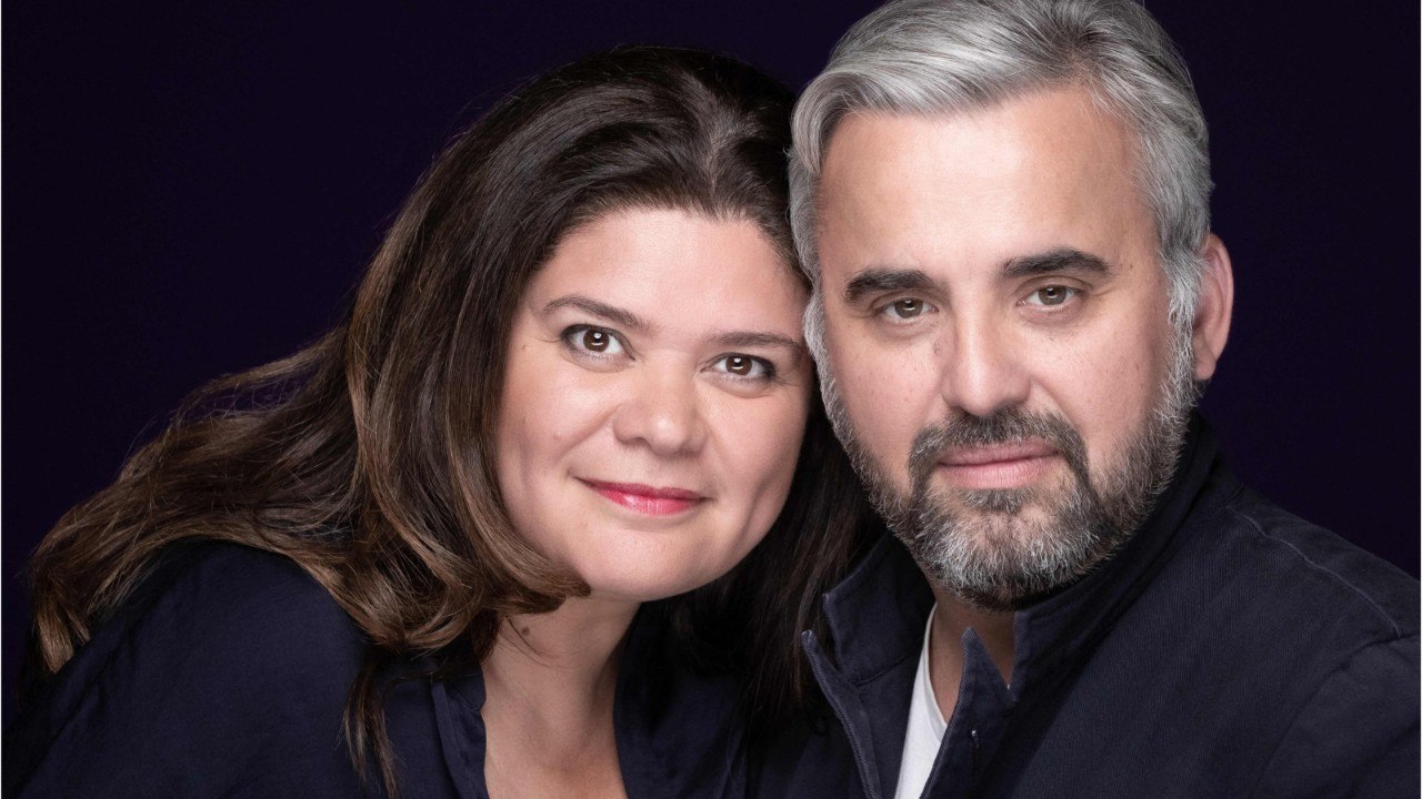 Les députés LFI Raquel Garrido et Alexis Corbiè...