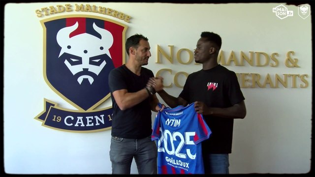 Emmanuel Ntim s'engage au SMCaen jusqu'en 2025
