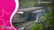 HUT Ke-495, Naik TransJakarta Gratis Warga Antusias Keliling Jakarta