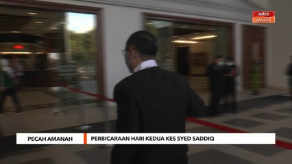 Pecah Amanah | Perbicaraan hari kedua kes Syed Saddiq