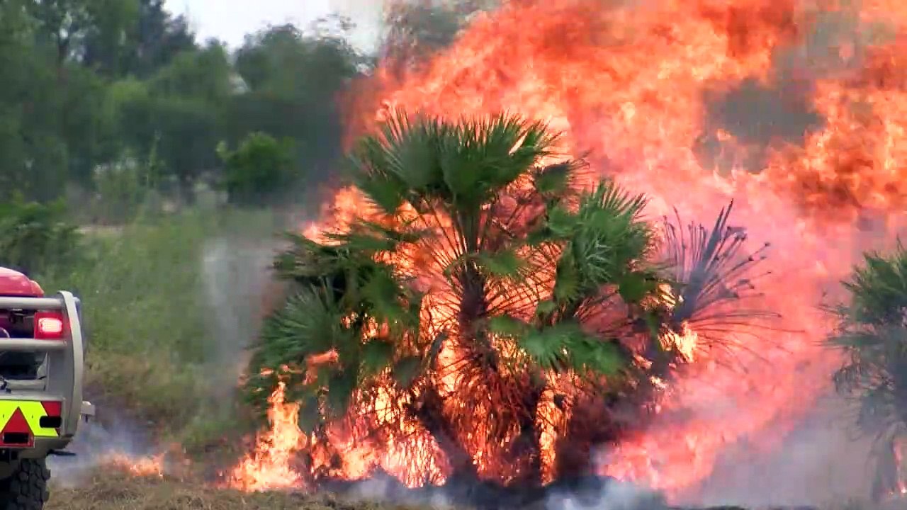 Incendio en Donna