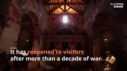 'We yearn for people to return:' Syrian desert monastery reopens after a decade of war
