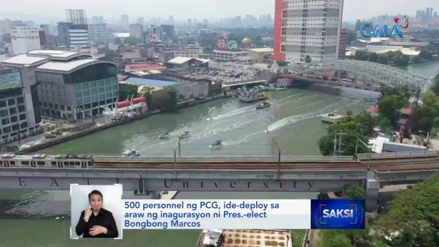 Ilang daanan sa paligid ng National Museum, isinara kanina para sa dry run ng inagurasyon ni Pres.-elect Bongbong Marcos | Saksi