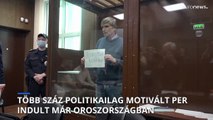 Sorra kerülnek bíróságra azok az oroszok, akik kritizálni merik a „különleges katonai műveletet