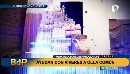 Скачать видео: “Ollas Que Desarrollan”: Ayudan con víveres a poblaciones vulnerables