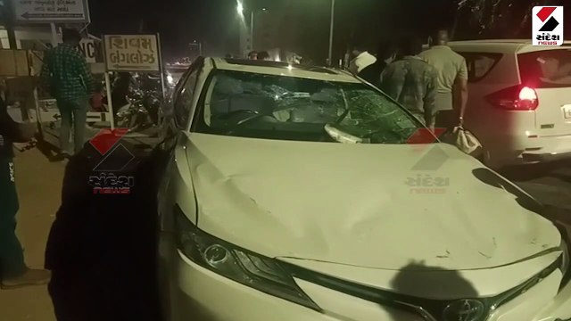 અમૂલ ડેરીના એમડીની કારને અકસ્માત નડ્યો