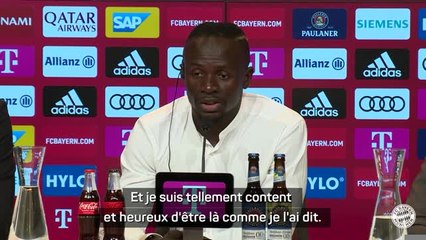 Bayern Munich - Mané : "Prêt à relever le défi de gagner tous les trophées possibles"