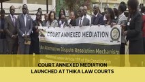 Court annexed mediation launched at Thika law courts