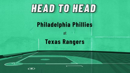 Philadelphia Phillies At Texas Rangers: Moneyline, June 22, 2022