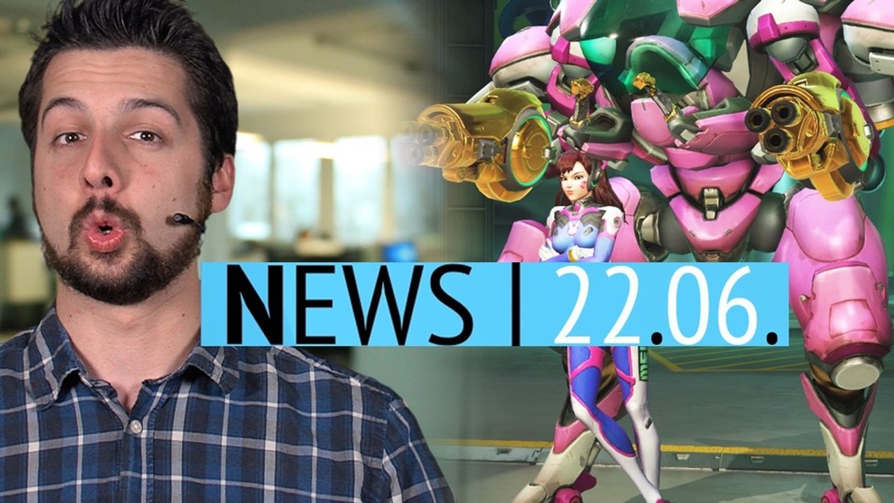 News: Twitter-Streit zwischen Sonic & Mighty No. 9 - Goldene Waffen für Overwatch-Spieler