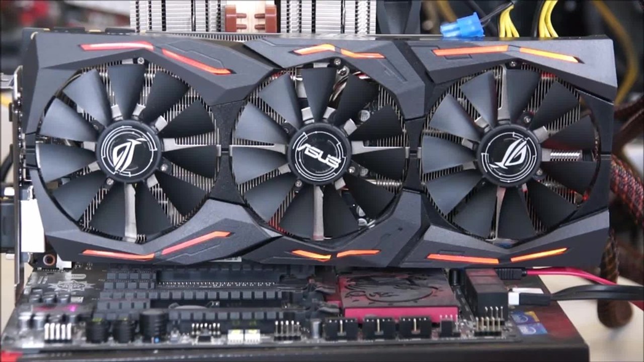 Asus Geforce GTX 1080 ROG Strix - LED-Beleuchtung