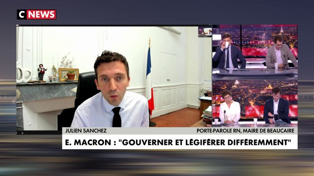 Julien Sanchez sur l'allocution d'Emmanuel Macron : «Il voulait montrer et faire croire qu’il est ouvert, c’est tout le contraire de ce que l’on a vu pendant cinq ans»