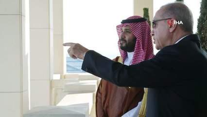 Son dakika haberleri | Cumhurbaşkanı Erdoğan, Suudi Arabistan prensi Selman'a Ankara'yı tanıttı