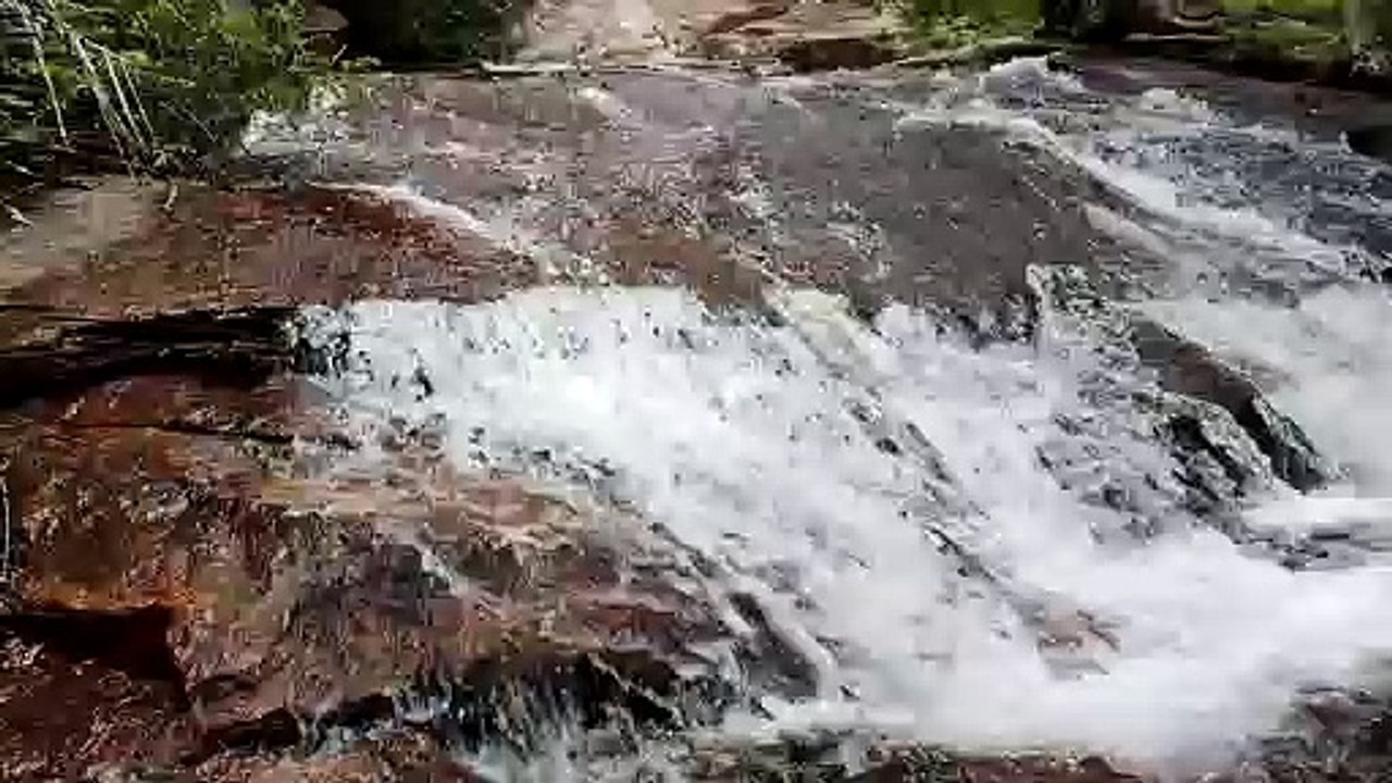 Water falls