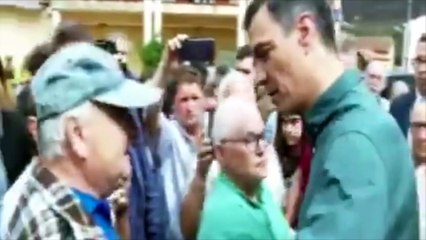 Un campesino de la abrasada Zamora vapulea al socialista Pedro Sánchez: “¿Arreglarlo? ¿Qué vas arreglar tú?”