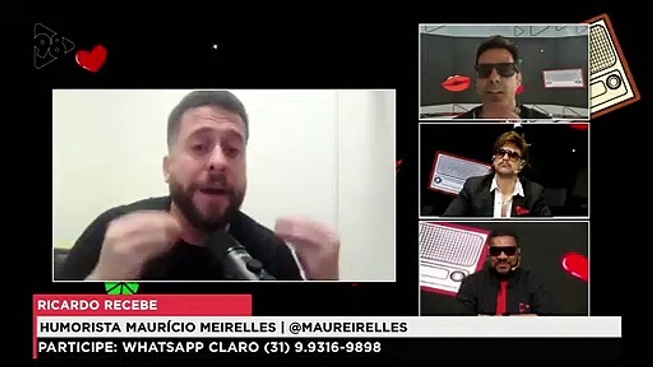 RicardoAmado | Maurício Meirelles respondeu qual é o limite do humor?