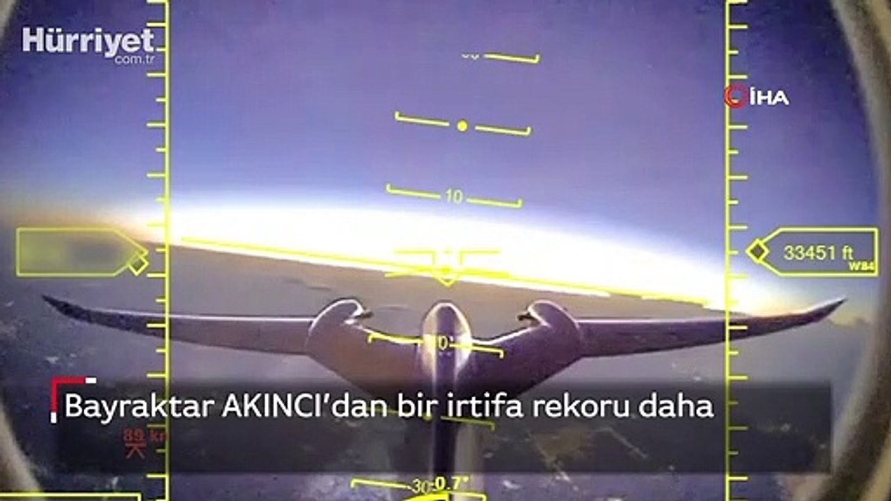 Bayraktar AKINCI’dan bir irtifa rekoru daha