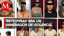 Detienen a ‘Beto Piñas’, generador de violencia en Veracruz y Oaxaca