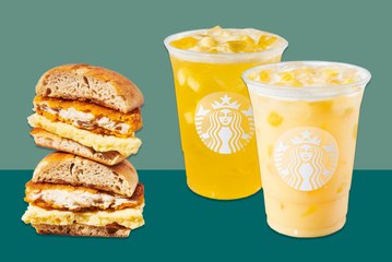 Starbucks Adds New Chicken Sandwich  Plus  Paradise Drink  and Pineapple Passionfruit Refr