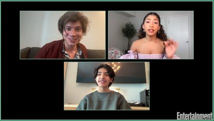 The Cast of 'Love, Victor' Plays EW's Co Star Game