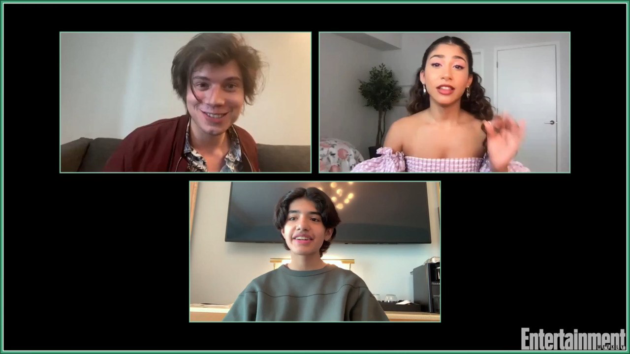 The Cast of 'Love, Victor' Plays EW's Co Star Game