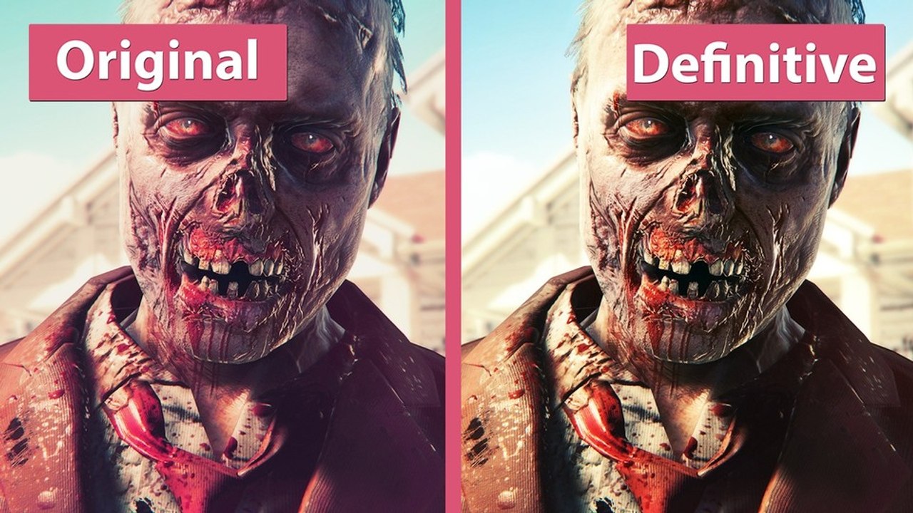 Dead island - original und definitive collection im grafik-vergleich