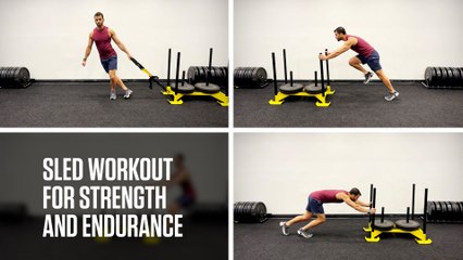 Sled Workout for Strength and Endurance