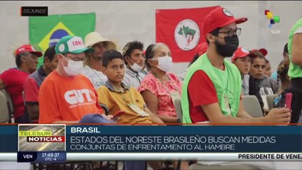 Estados del noreste brasileño buscan medidas para enfrentar el hambre