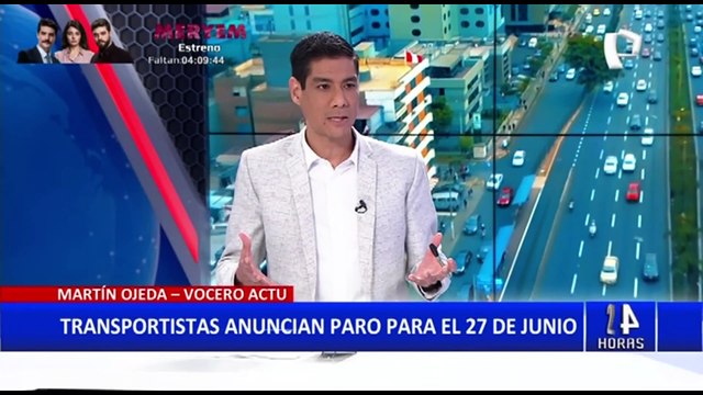 Martin Ojeda, vocero ACTU: habrá paro nacional si no se soluciona alza de combustibles y peajes