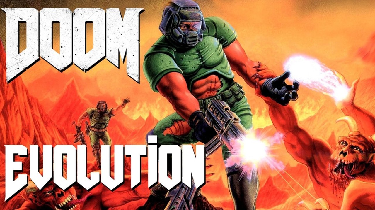 DOOM Evolution - Die DOOM Hauptteile von 1993 bis 2016 im Grafik-Vergleich