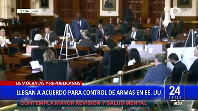 EE.UU.: Demócratas y Republicanos llegan a un acuerdo para el control de armas