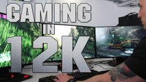 Spielen in 12K - Wir probieren den 11.000 Euro teuren ZeusX11 von Mifcom aus und spielen auf drei 4K-Monitoren!