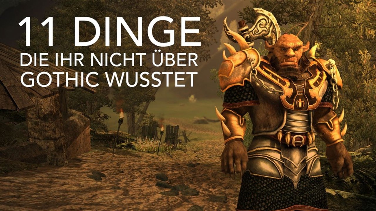 11 Dinge, die ihr nicht über Gothic wusstet - Autos, Stunts und eine große Verschwörung