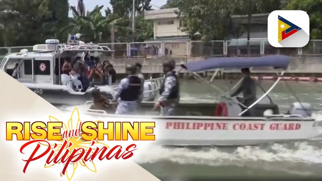 PCG, nagsagawa ng simulation exercise sa Pasig River para sa inagurasyon ni Pres.-elect BBM