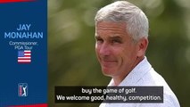 PGA Tour Commissioner Monahan attacks financial 'arms race' with LIV Golf